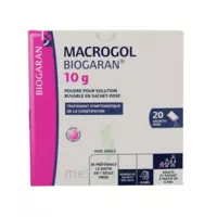Macrogol Biogaran 10 G, Poudre Pour Solution Buvable En Sachet-dose à SAINT-PRYVÉ-SAINT-MESMIN