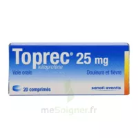 Toprec 25 Mg Comprimés Plq/20 à SAINT-PRYVÉ-SAINT-MESMIN