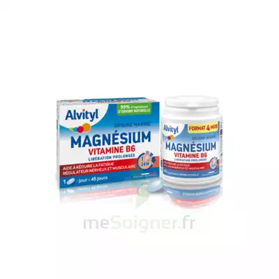 Alvityl Magnésium Vitamine B6 Libération Prolongée Comprimés Lp B/45 à SAINT-PRYVÉ-SAINT-MESMIN